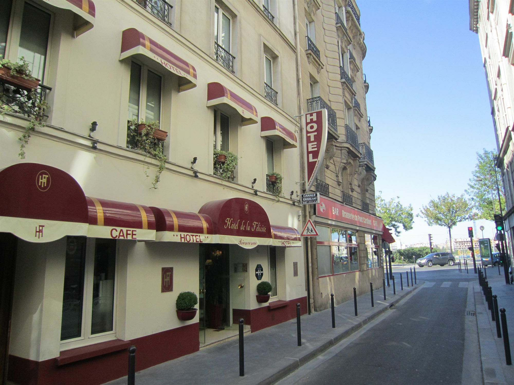 Hotel De La Felicite Paris Exterior foto
